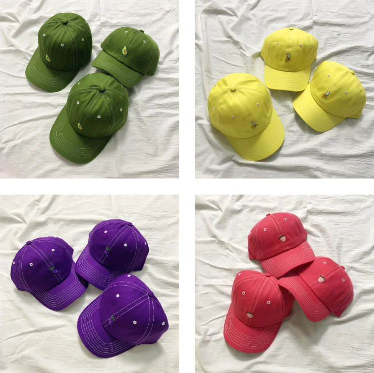 Fashion Custom Hats 6 Panel Lime Green Baseball Cap.png