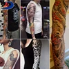 Tribal Tiger Skull Design Half Full Arm Band Sleeve Temporary Tattoo