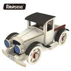 Robotime wooden puzzle toy JP353 Classic CarIII DIY 3D wooden puzzle gif education toys for kids