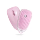 lithium battery mini fuselage electric massage comb vibration massage spray water soft plastic comb