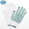 Cheap price 7G wool spinning glove with PVC dots on palm