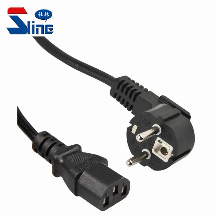 Cee 7 7 Eu Schuko Power Cord Plug To Iec 320 C13 Mains Cable Leads With