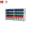 High Quality Industrial 4 Layers Medium Duty Accessory Basket Mesh Rack Shelf