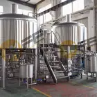 Turnkey 2000 L Mash Tun 20HL Brewhosue Industrial Stainless Steel 304 Beer Brewing Equipment For IPA ALE LARGE