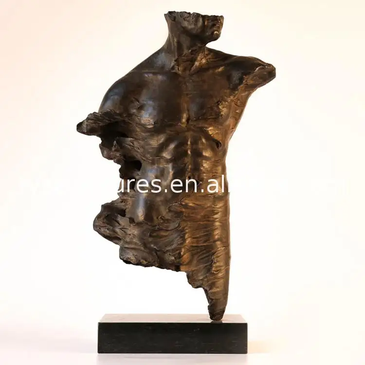 Hot Sale Metal Bronze Nude Man Torso Model Sculpture Buy Metal Nude