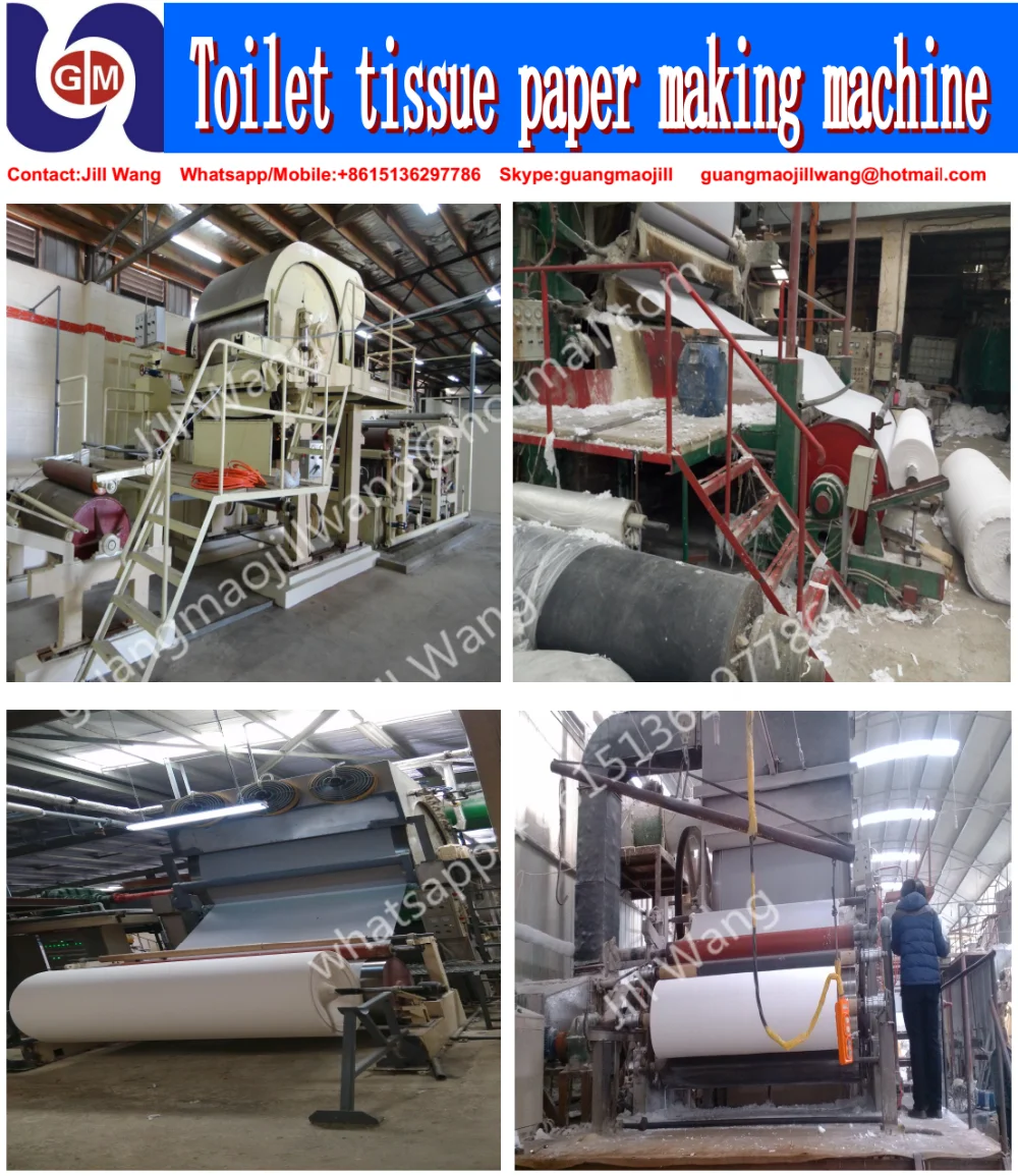 New design bagasse paper making machine, toilet paper tissue paper production machinery