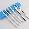 Amazon hot sales 5Pcs Seafood Tool Kit,Lobster Crab Clamp and Forks Tool Set