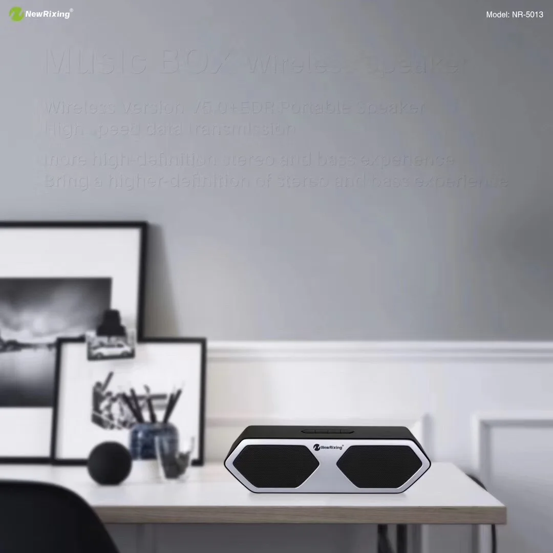 NR-5013 custom music box tws bluetooth speaker with handsfree new design - ANKUX.COM