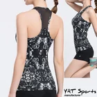 bodybuilding gym padded bra racerback stringer women Yoga wear sublimation wholesale tank top
