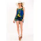 Fashion Ladies Top Spaghetti Dresses Floral Printed Women Clothing Beach Summer Casual Dress