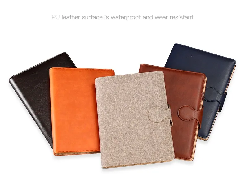 name: high quality business gift logo customized a5 notebook