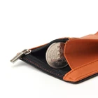 Wallet Mini Money Clip Wallet RFID Protection Premium Small Bifold Wallet PU Leather Men's Money Clip Slim Mini Wallet