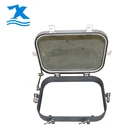 Marine A60 and A0 fireproof rectangular boat windows