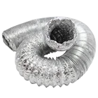 Top Quality Air Conditioner PVC Aluminum Foil Flexible Duct Pipe For Ventilation System