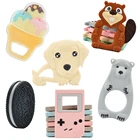 Good Quality Light Safety Guarantee Silicone Baby Teether For Kid