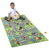 Eco-friendly nylon or polyester printed kids play room mat floor rug