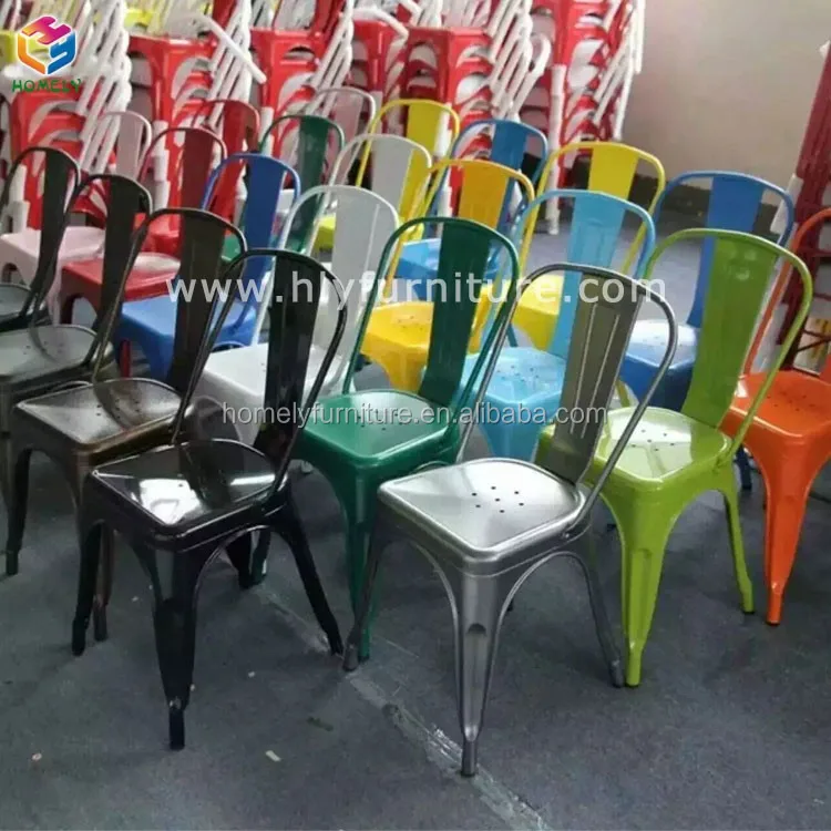 Cheap Restaurant Steel Arm Chair