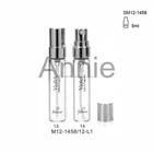 5ml Glass Vial With Glass 5ml Glass Vials 5ml Spray Sample Glass Vial With Plastic Sprayer For Perfume