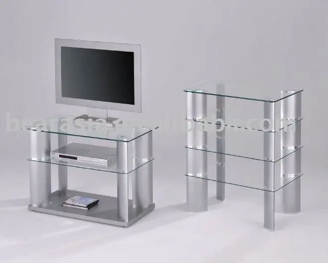 aluminium et verre trempé meuble tv moderne stand salon maisonAutres meubles -> Meuble Tv Verre, Metal aluminium et verre trempé meuble tv moderne stand salon maisonAutres meubles -> Meuble Tv Verre, Metal