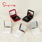 High-end design empty air cushion compact pressed powder case with mirror