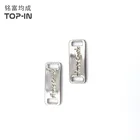 Custom Logo Decorative Embossed Letter Metal Zipper Puller For Jacket Trousers Dress Zipper Puller Big