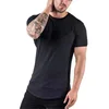 Men's t-shirt Fitness Mens Custom Sports Gym Clothing shark blank t shirts Gym men top selling products new design 2019-A-05
