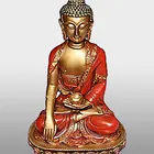 Outdoor garden statue images brass Sitting buddha