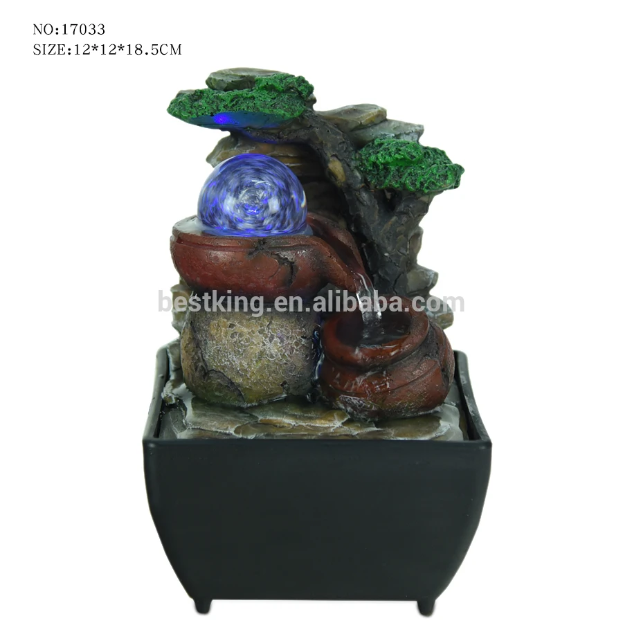 table top fountains decoration mascot
