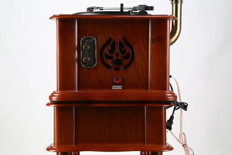 Kellogg acoustic phonograph record player manufacturer vinyl machine retro wooden crafts national shipping