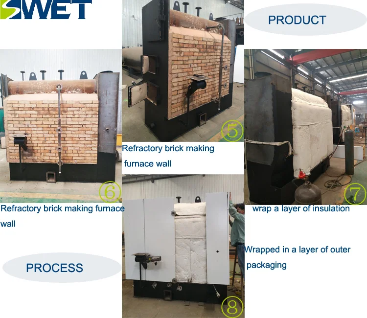 Caldeira de madeira do combustível da biomassa do gerador de vapor da agricultura do vapor da saída