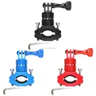 Colorful Bicycle Holder Mount 360 Degree Rotation Pro Camera Bike Handlebar Mount Support Stand Handlebar Diameter Range 12-30mm
