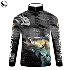 custom dye sublimation tournament fishing shirt