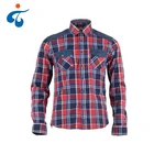 Custom design yarn dyed plaid autumn clothing men shirts