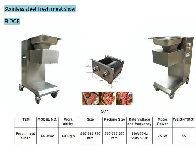 3cm Stainless Steel Kitchen Processing Equipment Meat Slicer Cuber dicers Cutting Machine