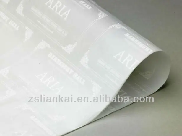 17gsm custom printed nice tissue paper gift wrapping tissue