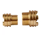 wholesale casting ppr pipe fittings reducing male thread brass insert