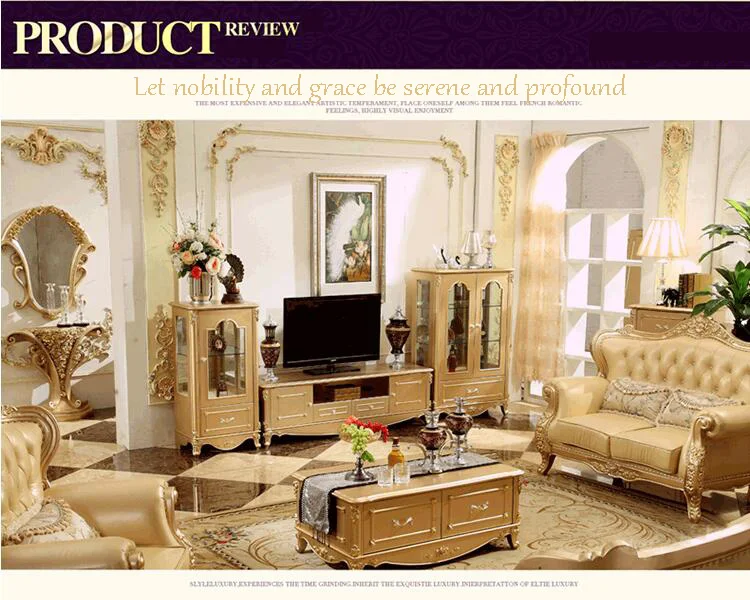 Antique High Living Room Wooden furniture lcd TV Stand p10065