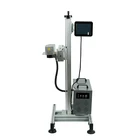 Faith Sale online flying fiber laser marking marker printer machine for stainless steel price