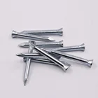 Countersunk head diamond point concrete steel wire nails