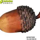Resin Scrat's acorn&pine cone with height 16.3cm for home decoration