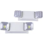 North American standard rechargeable twin spotlight heads backup battery 110V led emergency light