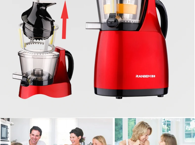 Juicer slow juicer Multifunctional Grinder Stainless Steel Electric Juicer Juice Machine Juice Extractor