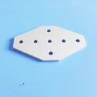 6086 7 hole cross joining plate 3030 wall shelf bracket 30 wall shelf plate 30 machine connector 30 series