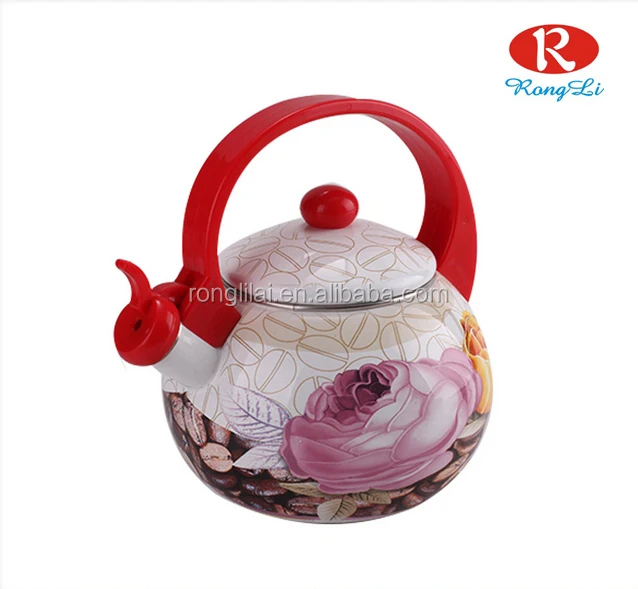 Fancy Sesign Whistling Tea Kettle For Gift & Promotion Buy Enamel