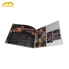 Professional cheap hardcover books UV printing kraft paper books