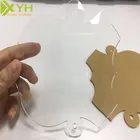 Laser cutting acrylic/pmma/perspex shapes machining parts