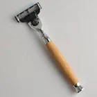 Good Price Multiple 3 Blade Barber Safety Shaving Bamboo Razor