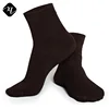 high quality soft cotton men plain color daily wear ankle socks