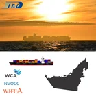 China freight forwarder sea shipping agent from China to Dubai by LCL/FCL