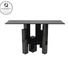 Italian style modern design console table with glass